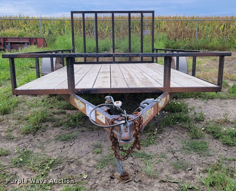 image for item DM8021 2013 H&H Trailers FD-306  utility trailer