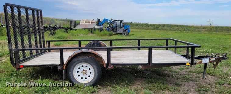 image for item DM8021 2013 H&H Trailers FD-306  utility trailer