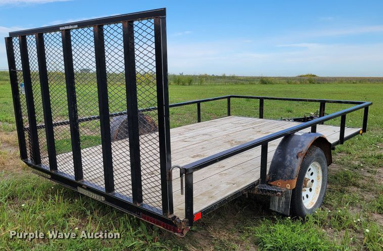 image for item DM8021 2013 H&H Trailers FD-306  utility trailer