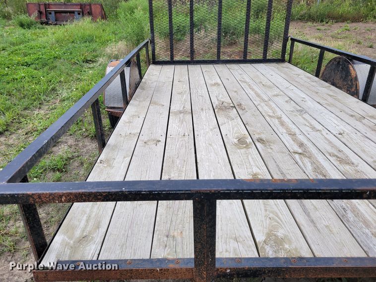 image for item DM8021 2013 H&H Trailers FD-306  utility trailer