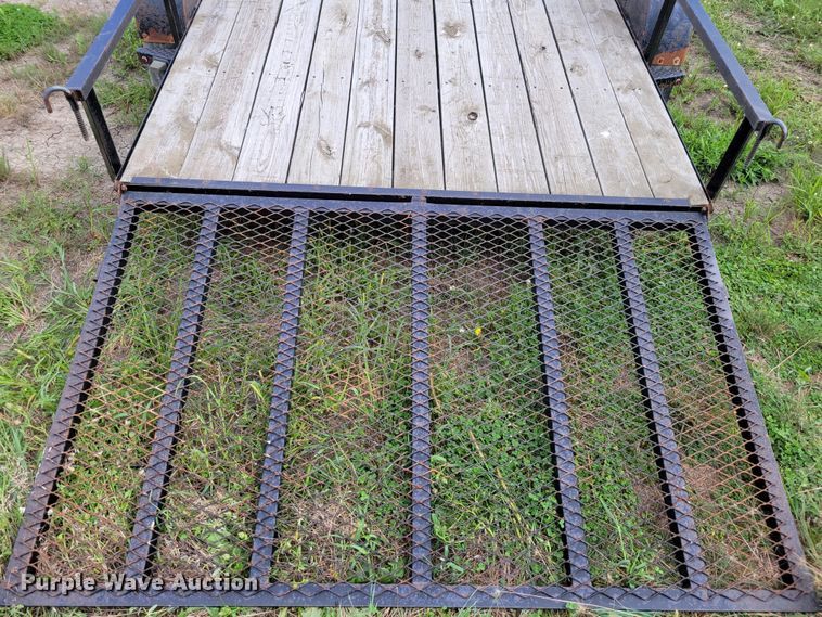 image for item DM8021 2013 H&H Trailers FD-306  utility trailer