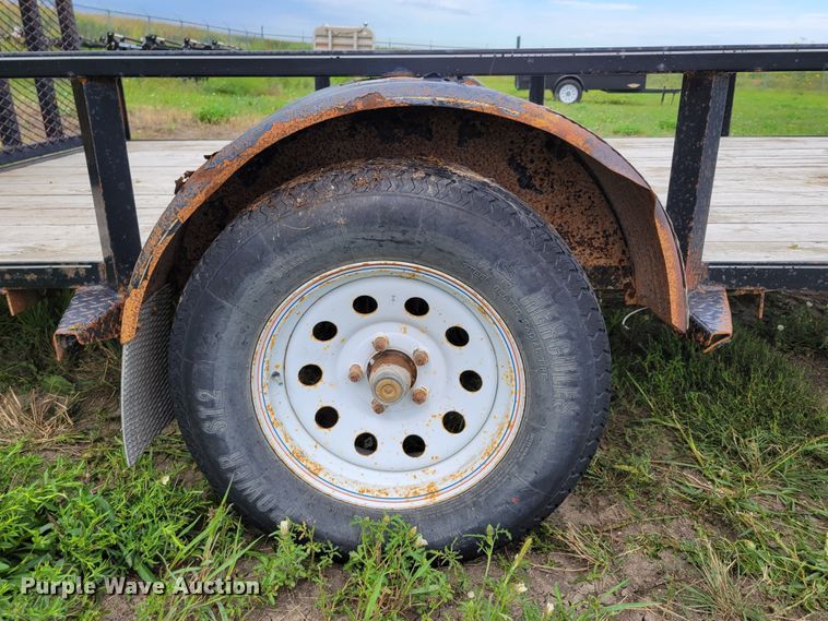 image for item DM8021 2013 H&H Trailers FD-306  utility trailer