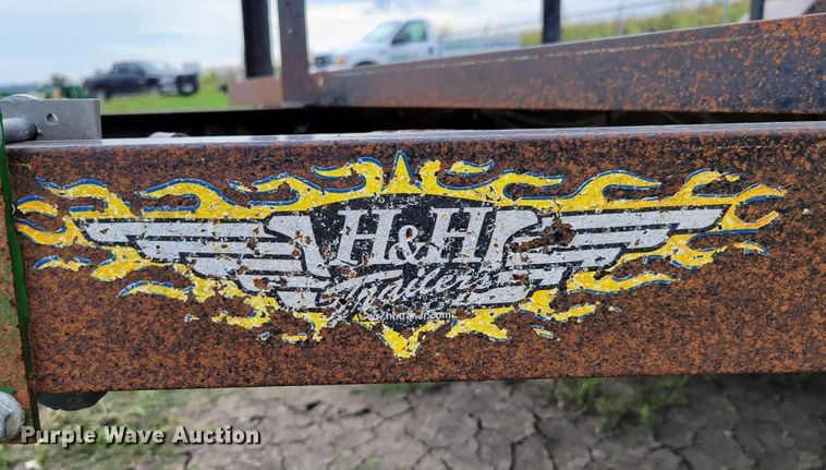 image for item DM8021 2013 H&H Trailers FD-306  utility trailer