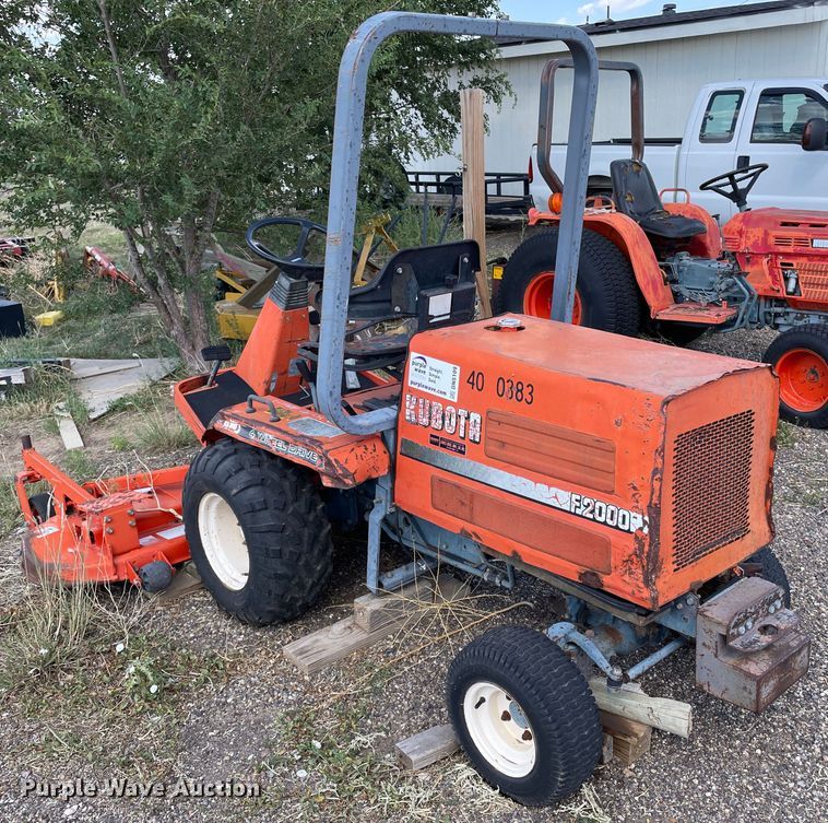 image for item DN5109 Kubota F2000  lawn mower