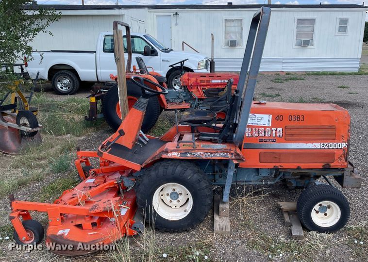 image for item DN5109 Kubota F2000  lawn mower