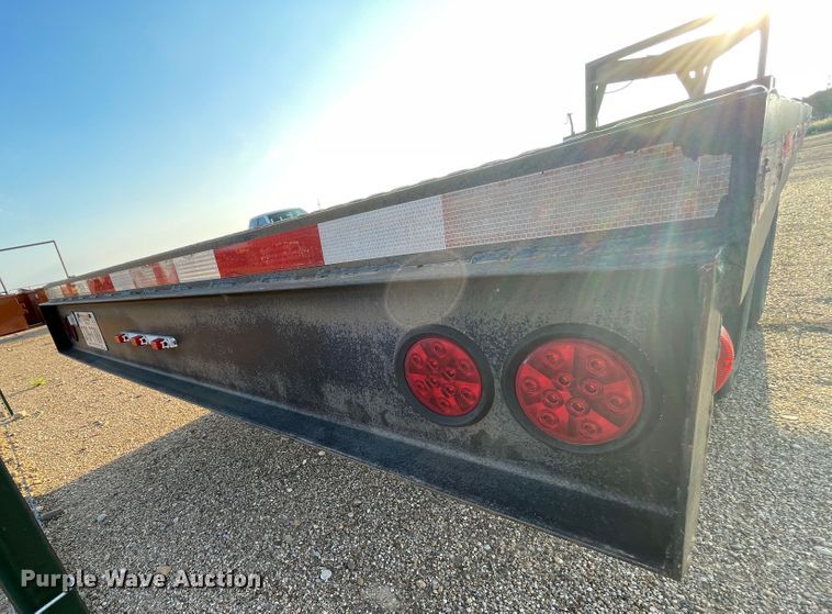 image for item DN5154 1999 Bohnert  flatbed trailer