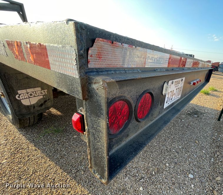image for item DN5154 1999 Bohnert  flatbed trailer