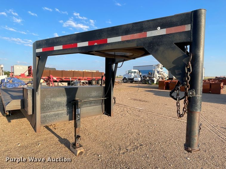 image for item DN5154 1999 Bohnert  flatbed trailer