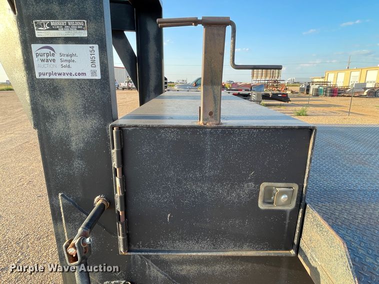 image for item DN5154 1999 Bohnert  flatbed trailer