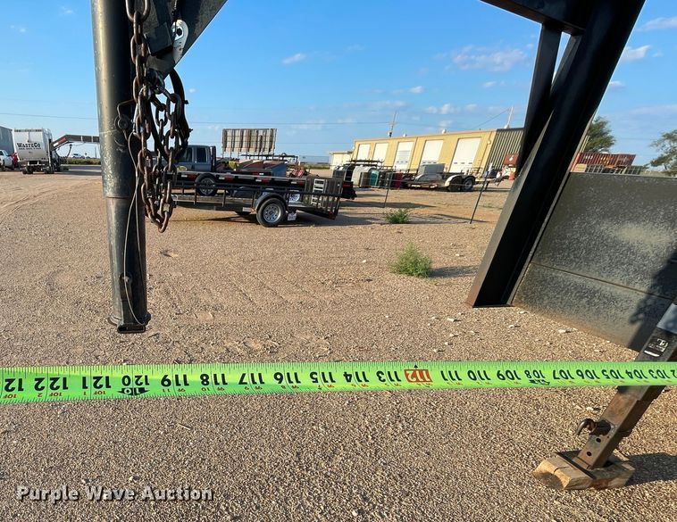 image for item DN5154 1999 Bohnert  flatbed trailer