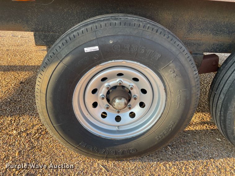 image for item DN5154 1999 Bohnert  flatbed trailer