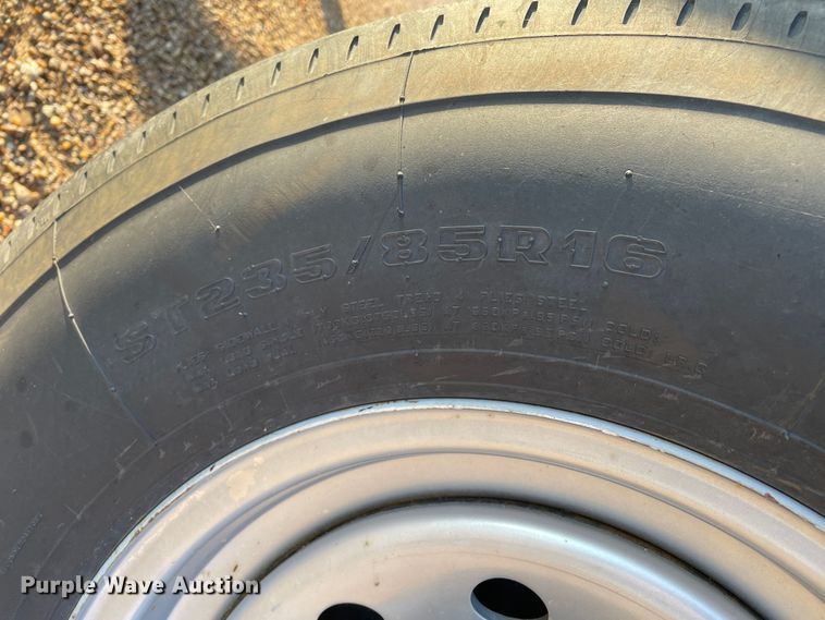 image for item DN5154 1999 Bohnert  flatbed trailer