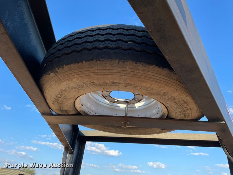 image for item DN5154 1999 Bohnert  flatbed trailer