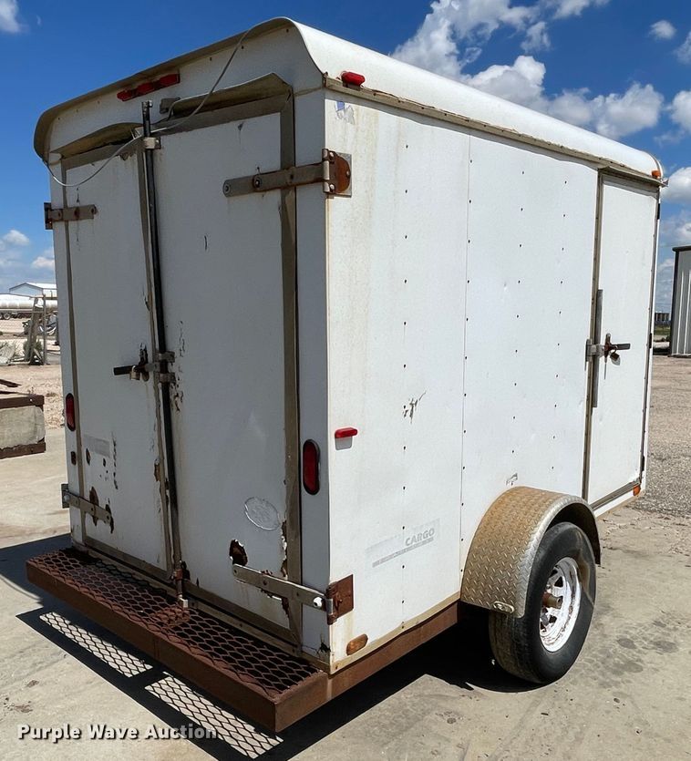image for item DN5170 2002 Cary-On Cargo  enclosed cargo trailer