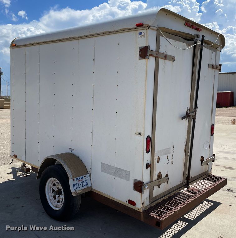 image for item DN5170 2002 Cary-On Cargo  enclosed cargo trailer