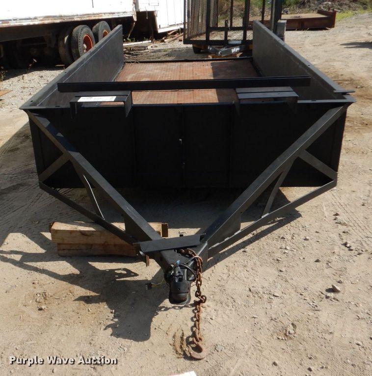 image for item DO1542 Shop built  utility trailer