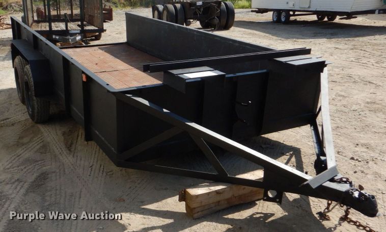 image for item DO1542 Shop built  utility trailer