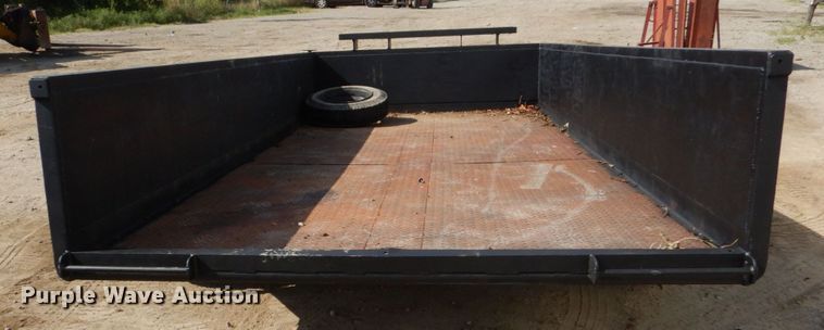 image for item DO1542 Shop built  utility trailer