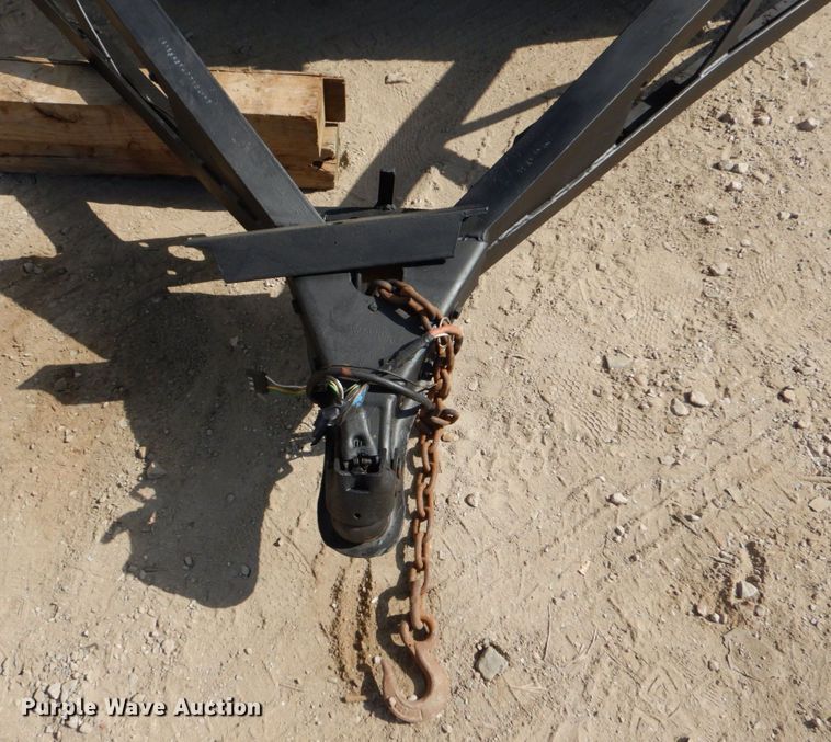 image for item DO1542 Shop built  utility trailer