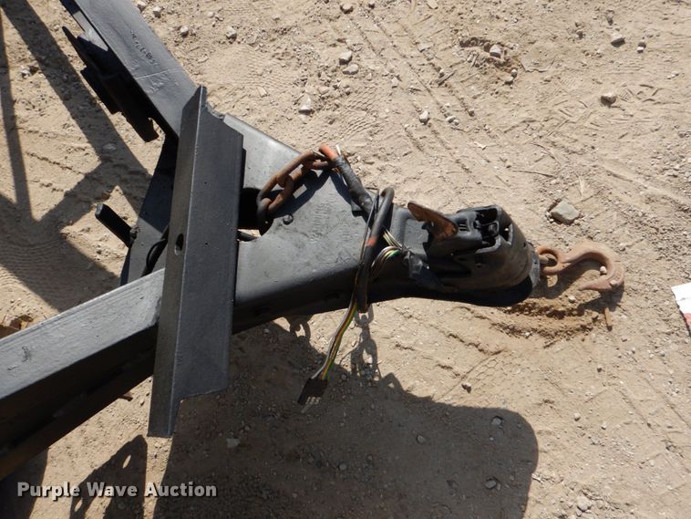 image for item DO1542 Shop built  utility trailer