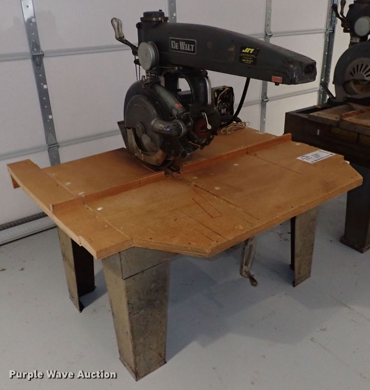 image for item DQ2870 DeWalt GE  radial arm saw