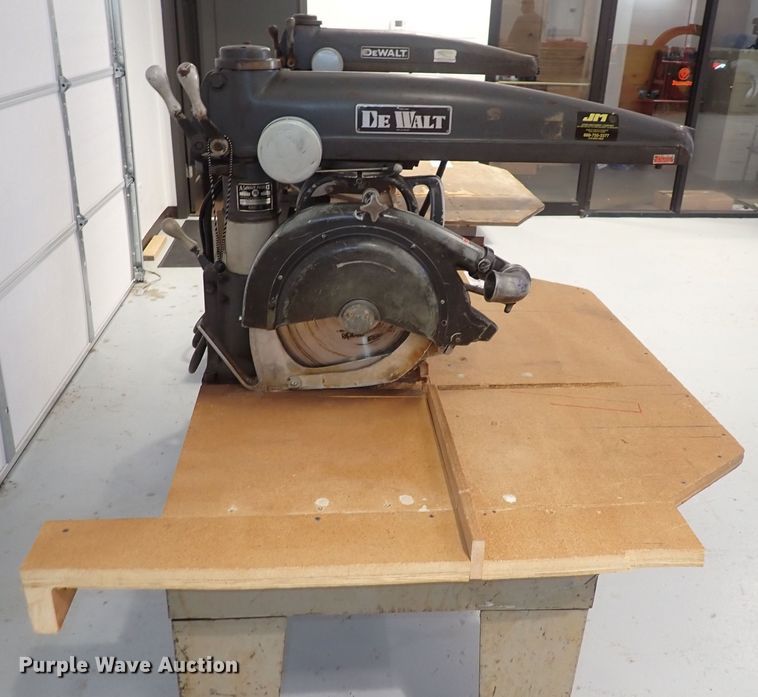 image for item DQ2870 DeWalt GE  radial arm saw