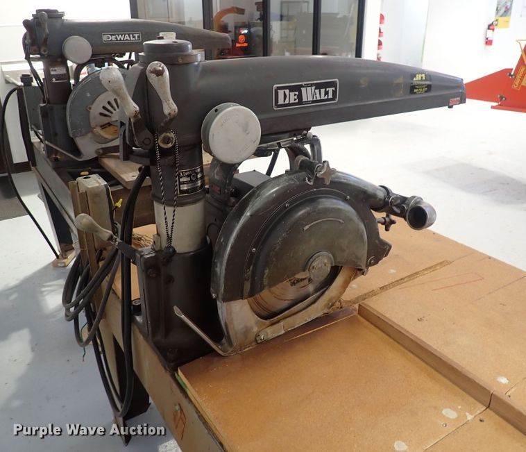 image for item DQ2870 DeWalt GE  radial arm saw
