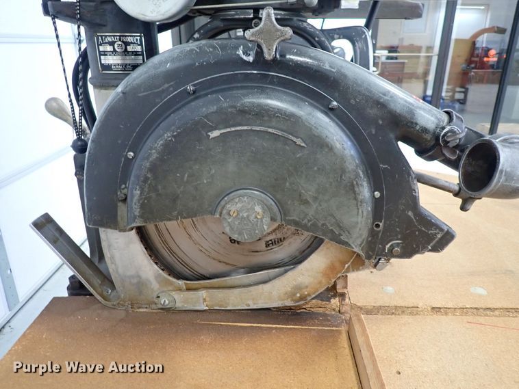 image for item DQ2870 DeWalt GE  radial arm saw