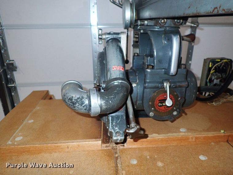 image for item DQ2870 DeWalt GE  radial arm saw
