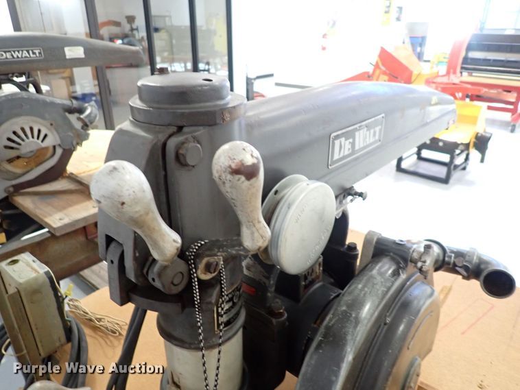 image for item DQ2870 DeWalt GE  radial arm saw