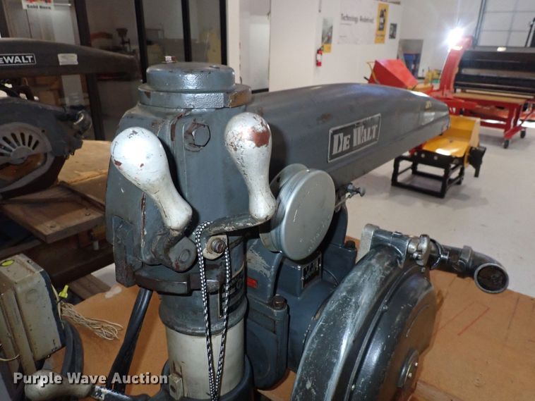 image for item DQ2870 DeWalt GE  radial arm saw