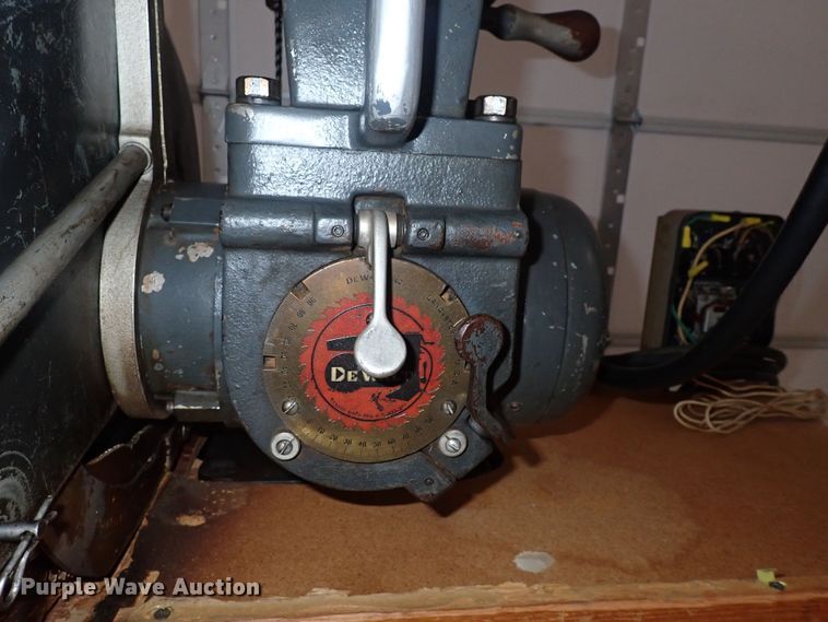 image for item DQ2870 DeWalt GE  radial arm saw