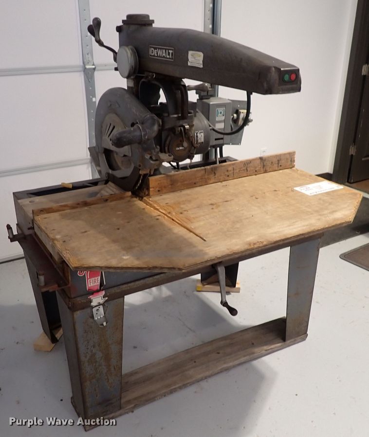image for item DQ2871 DeWalt GE 632  radial arm saw