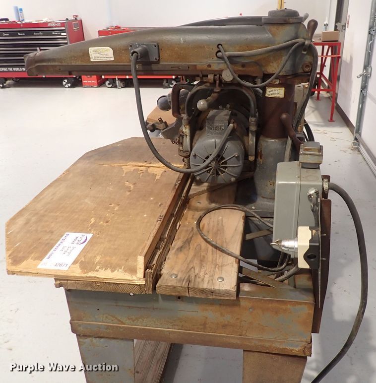 image for item DQ2871 DeWalt GE 632  radial arm saw