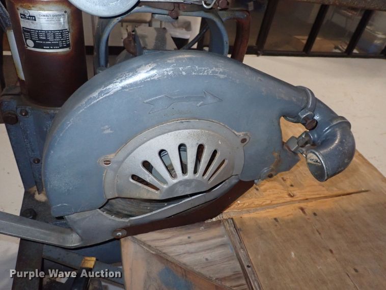 image for item DQ2871 DeWalt GE 632  radial arm saw