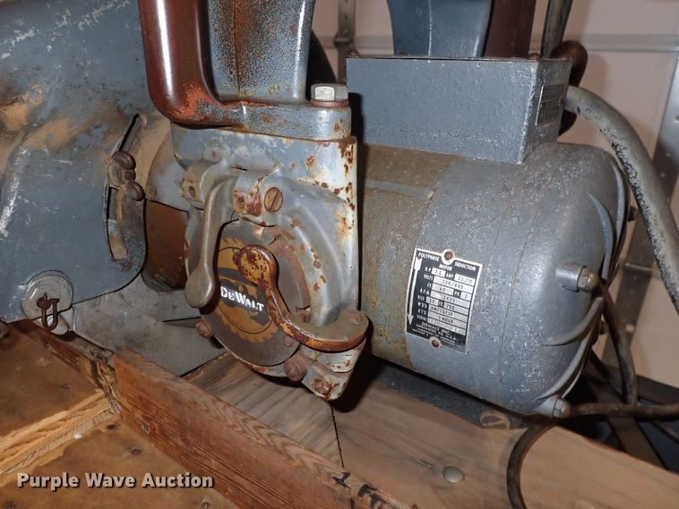 image for item DQ2871 DeWalt GE 632  radial arm saw