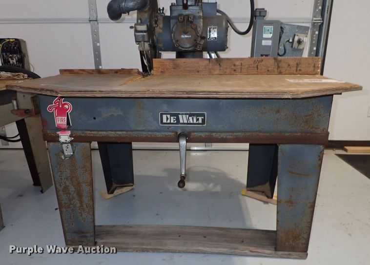 image for item DQ2871 DeWalt GE 632  radial arm saw