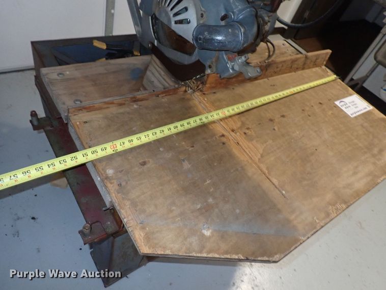 image for item DQ2871 DeWalt GE 632  radial arm saw