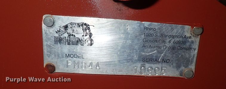 image for item DQ2874 Rhino FM84A  finish mower