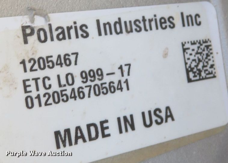 image for item DR0102 2017 Polaris Ranger XP  utility vehicle