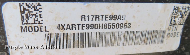 image for item DR0102 2017 Polaris Ranger XP  utility vehicle