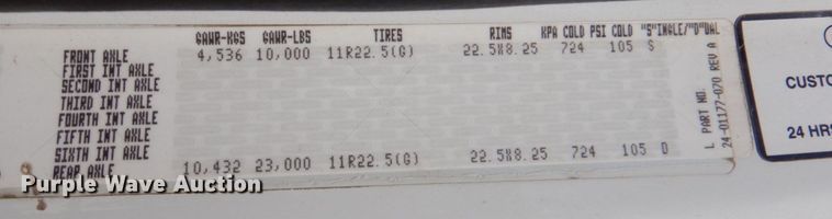 image for item DR2028 2007 Freightliner Business Class M2  street sweeper truck