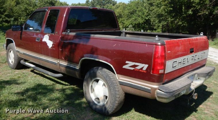 image for item HF9358 1998 Chevrolet 1500  Ext. Cab pickup truck