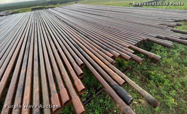 image for item IA9075 Approximately 38 oilfield pipes