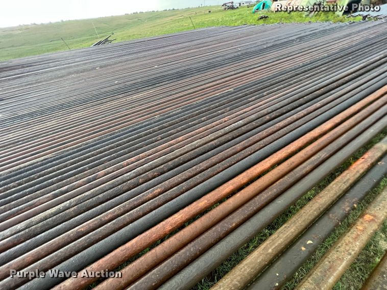 image for item IA9076 Approximately 38 oilfield pipes