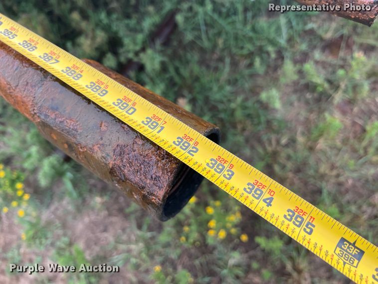 image for item IA9078 Approximately 38 oilfield pipes