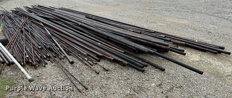 image for item IA9080 Approximately 1200' of oilfield pipe