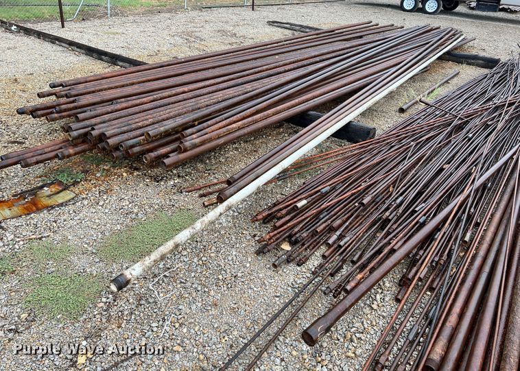 image for item IA9082 Approximately 1200' of oilfield pipe