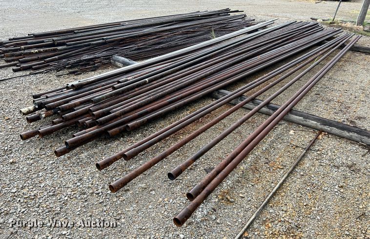 image for item IA9082 Approximately 1200' of oilfield pipe