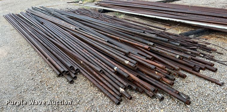 image for item IA9083 Approximately 1200' of oilfield pipe